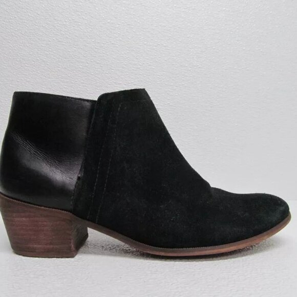 Madewell The Cait Boot Suede Leather Ankle Boot Size 11 - Picture 1 of 9